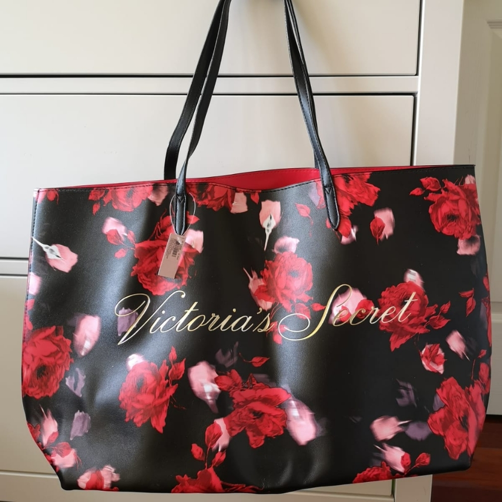 LIMITED EDITION Victoria Secret Floral Tote Bag